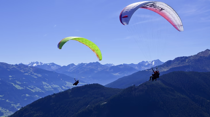 Paragleiten © zillertaltourismus / Florian Schneider