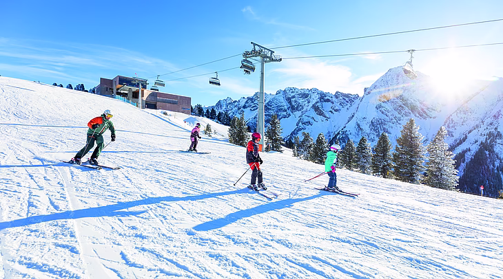 Skifahren am Ahorn © Mayrhofner Bergbahnen